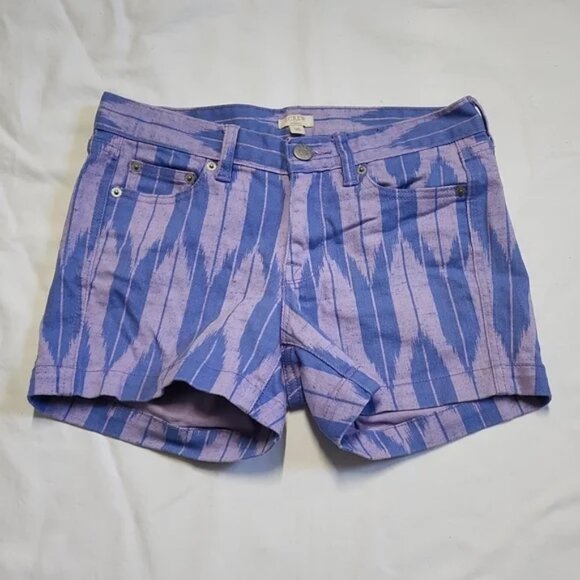 J. Crew Pants - ☀️J.Crew print Jean Shorts☀️